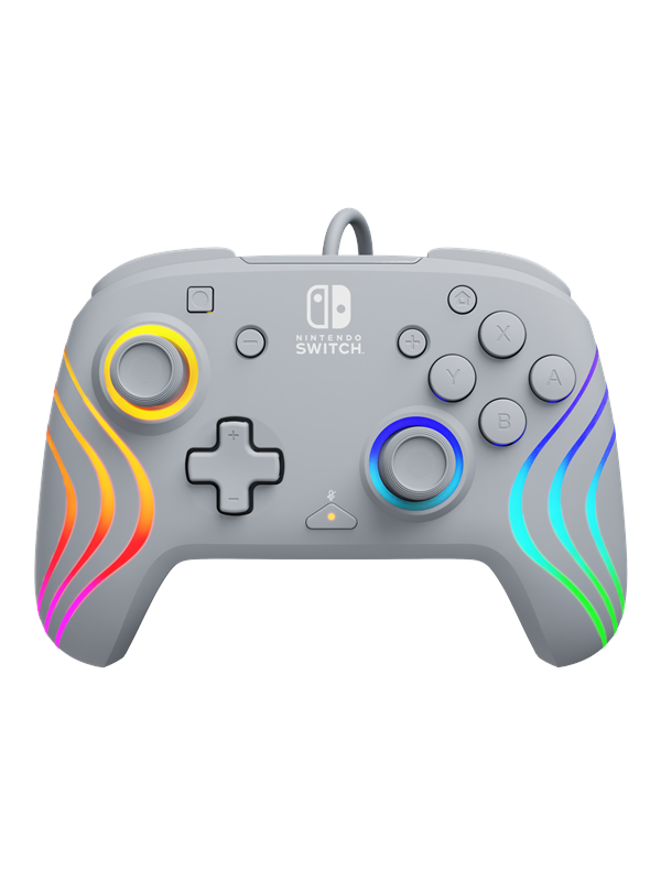 PDP Afterglow Wave - Grey - Wired - Wired Controller - Nintendo Switch