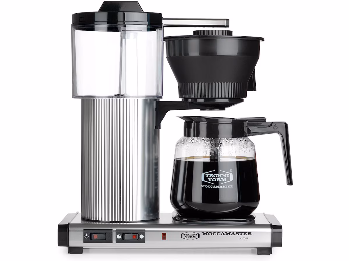 Moccamaster CD Grand AO Kaffetrakter (polert sølv)