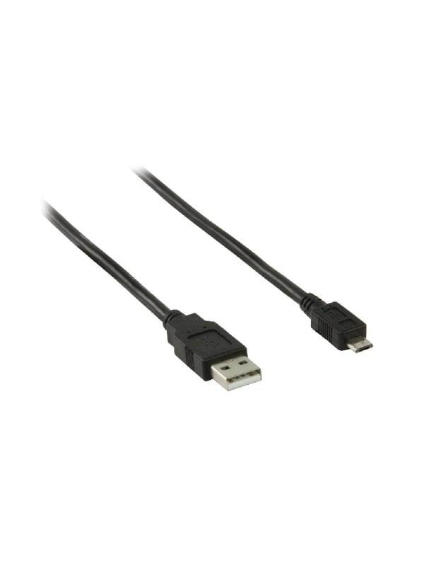 Pro USB-A <-> USB Micro-B - 1m - Svart