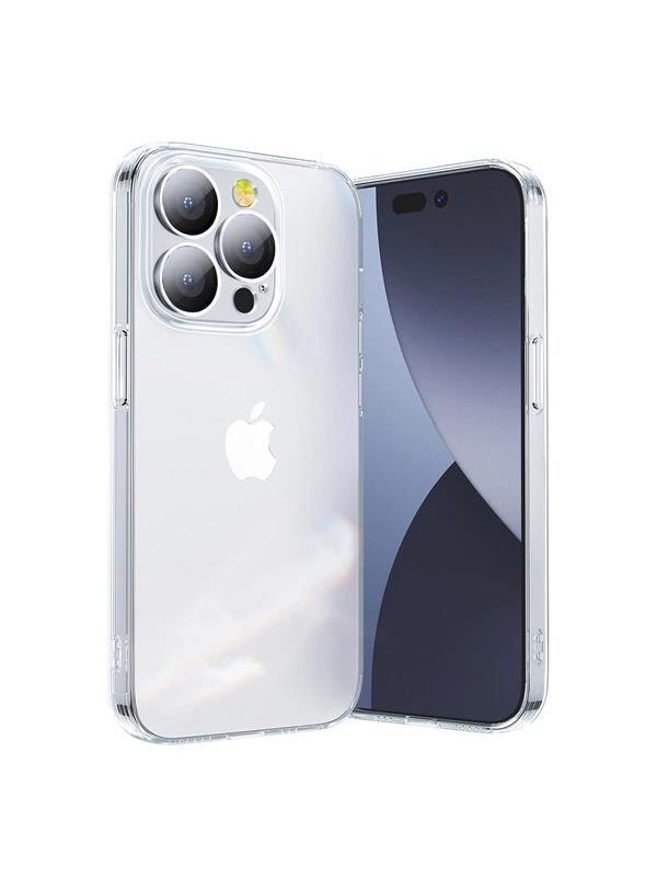Joyroom  14Q Case Case iPhone 14 Plus Case Cover with Camera Cover Transparent (JR-14Q3 transparent)