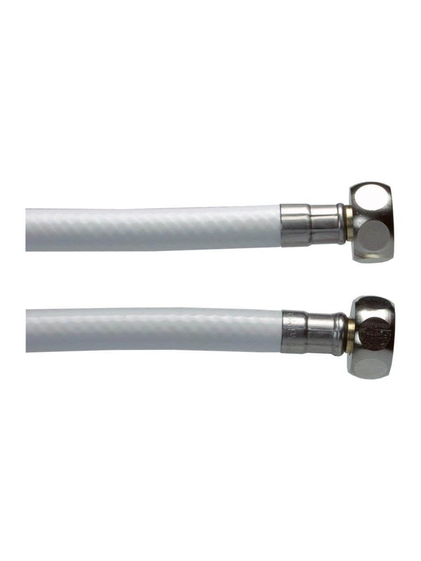Neoperl connection hose for toilet 1/2x1/2 400mm pvc white