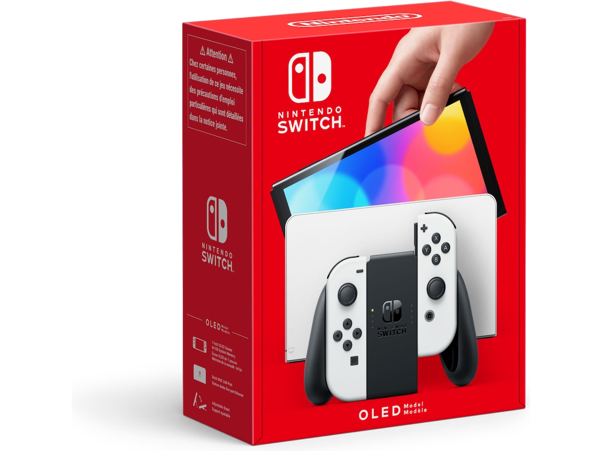 Nintendo Switch OLED 2021 64GB (hvit)