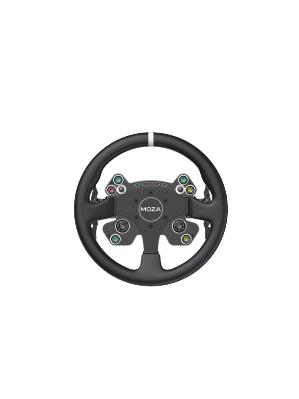 Moza Racing CS V2P Steering Wheel - Leather (33 cm) - Wired Wheel - PC