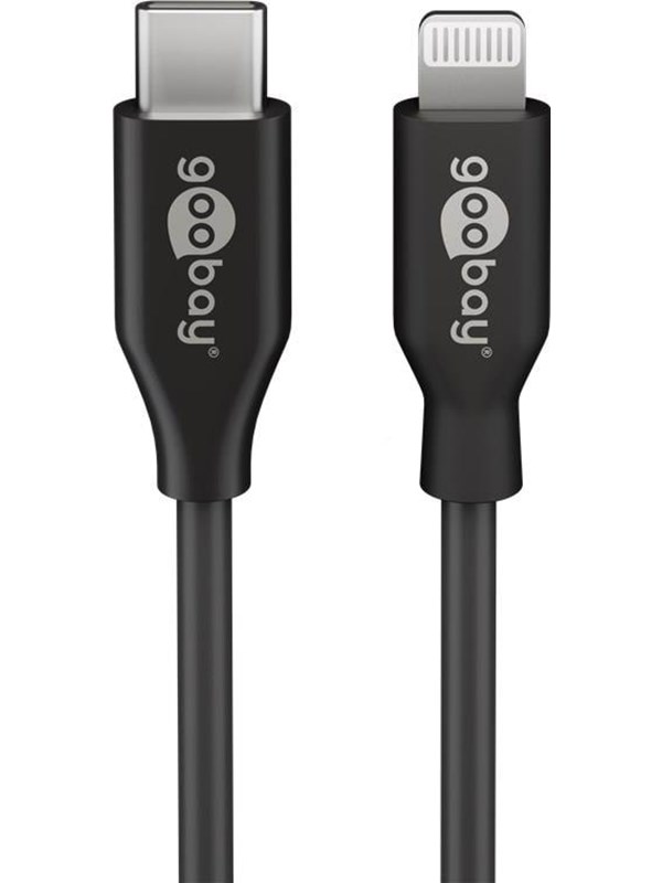 Pro USB-C <-> Lightning - 2m - Svart