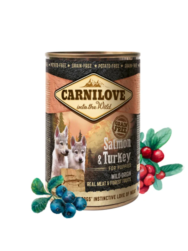 Carnilove Salmon &amp; Turkey for Puppies 400g