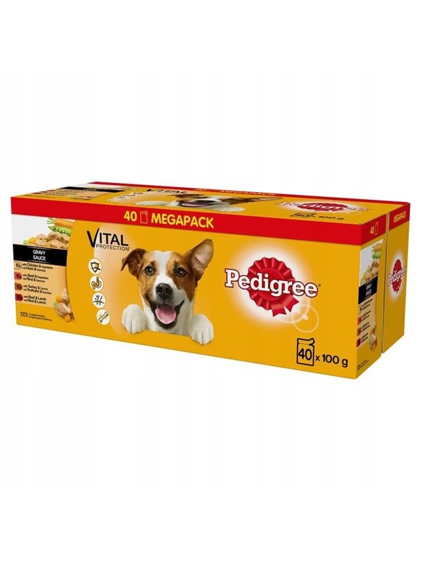 Pedigree Adult Mix Smaków z warzywami w Sosie - mo