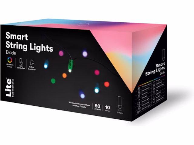 Lite Bulb Moments Smart String Lys Globe