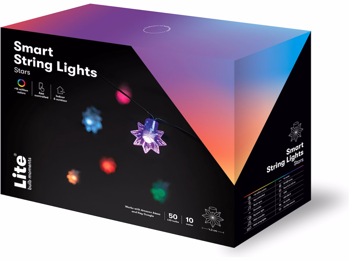 Lite Bulb Moments Smart Stars String Lys