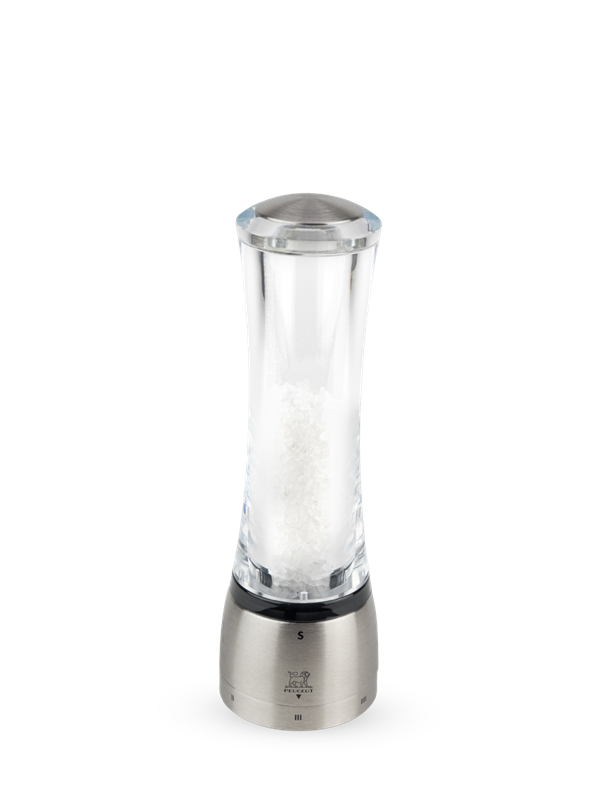 Peugeot Daman salt grinder U Select Z steel/acrylic 21 cm