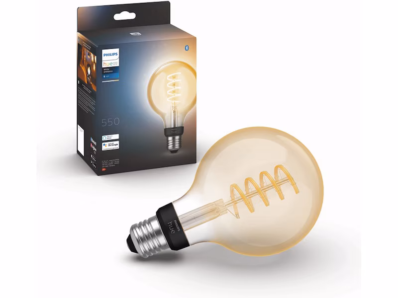 Philips Hue White ambiance Filament E27 Globe, G93
