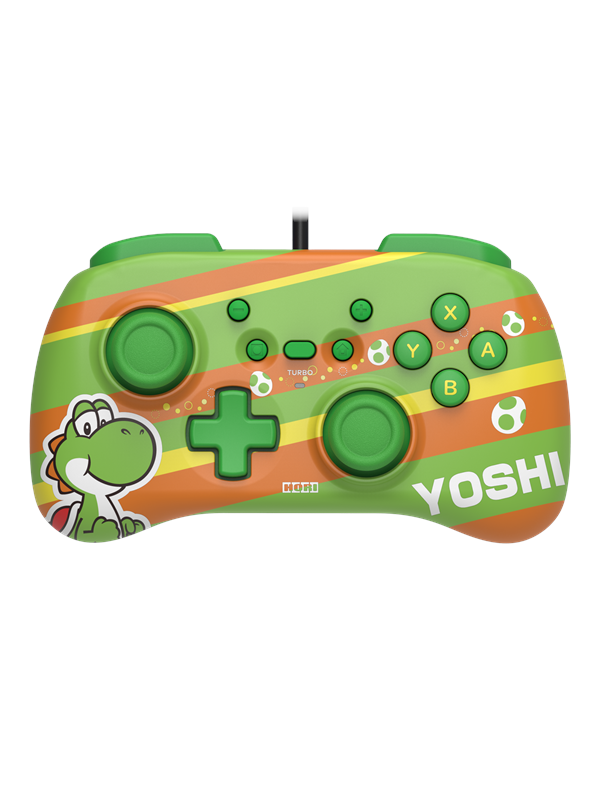 HORI PAD Mini (Super Mario Series - Yoshi) - Wired Controller - Nintendo Switch