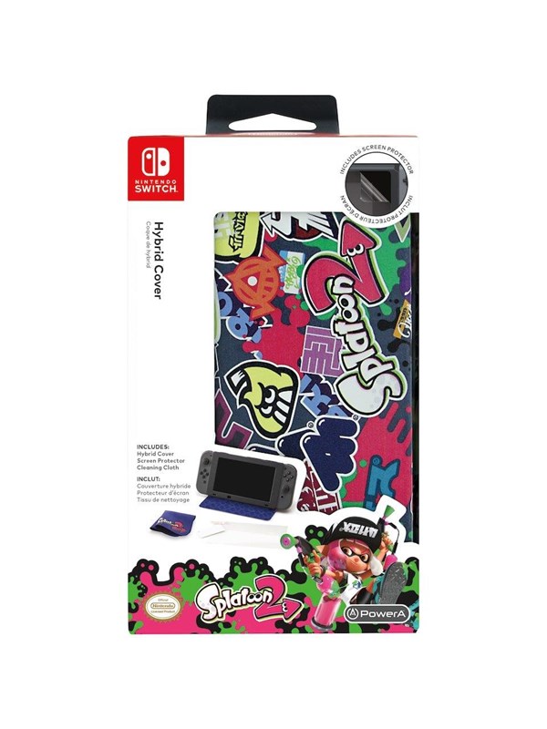 PowerA Nintendo Switch Hybrid Cover Splatoon 2 - Miscellaneous Bag - Nintendo Switch