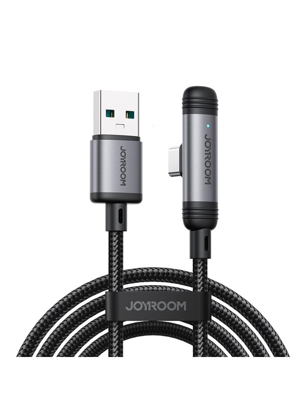 Joyroom S-A56 EnjoyX Series 90° USB-A - USB-C 3A cable 1.2m - black