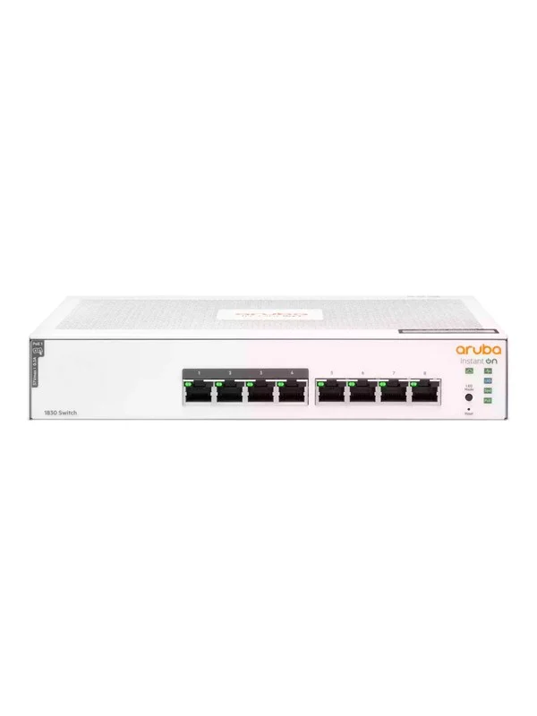 Hewlett Packard Enterprise Aruba Instant On 1830 8G 4p Class4 PoE 65W Switch