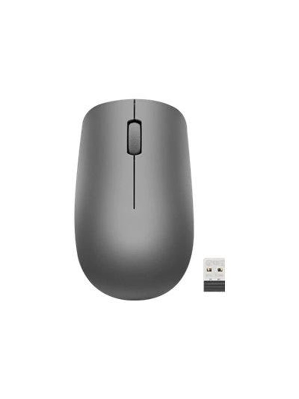 Lenovo 530 Wireless - 2.4 GHz - Mus - Optisk - 3 knapper - Svart
