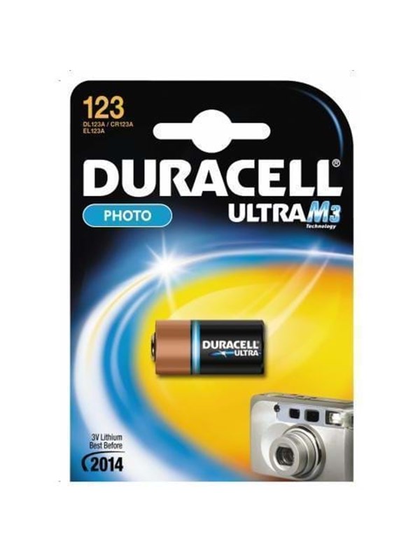 DURACELL ULTRA 123 PHOTO 1PK