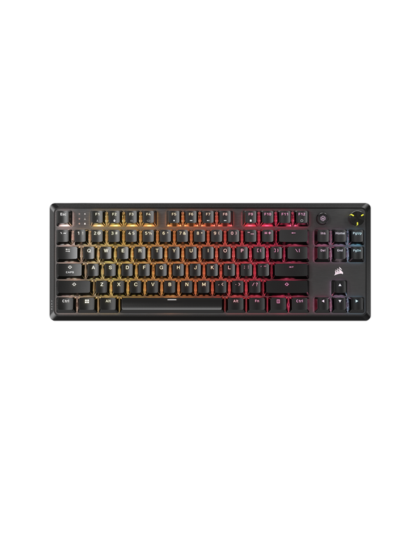 Corsair K70 Core TKL - Gamingtastatur - Engelsk (USA) - Svart