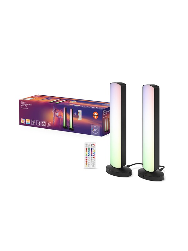 Osram  SMART+ Mood Light Bar 480lm 8W RGB+827-865 black WiFi