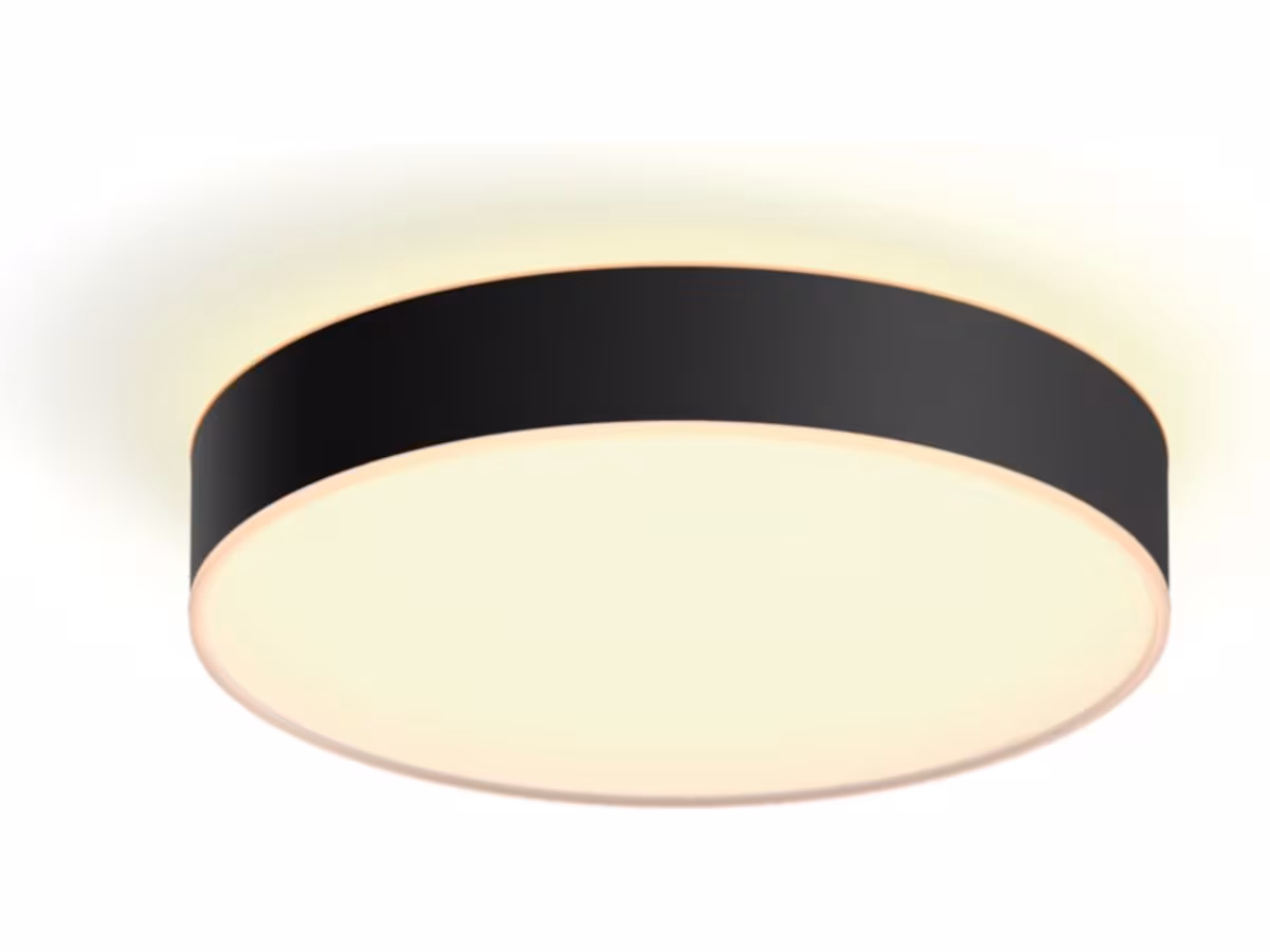 Philips Hue Enrave, medium taklampe (sort)