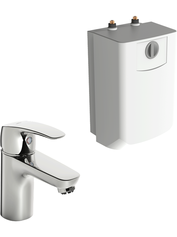 Oras safira washbasin faucet with water heater