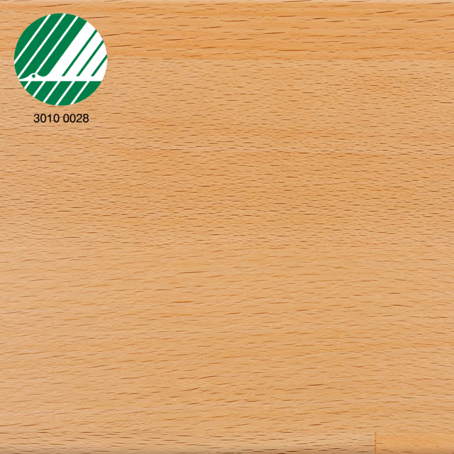 Epoq benkeplate: Massiv bøk (246 cm)