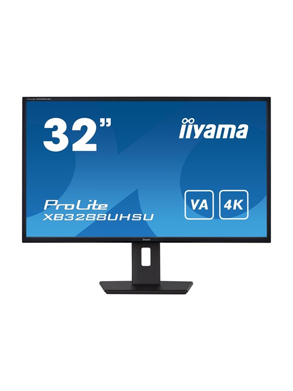32" iiyama ProLite XB3288UHSU - 3840x2160 (4K) - 60Hz - VA