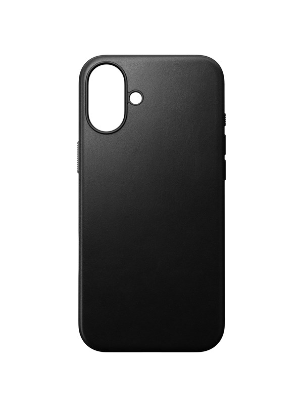 Nomad Modern Leather case - Black - iPhone 16 Plus