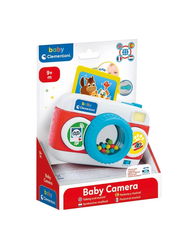 Clementoni Baby Talking and Musical Camera (EN - ES - NL - FR)