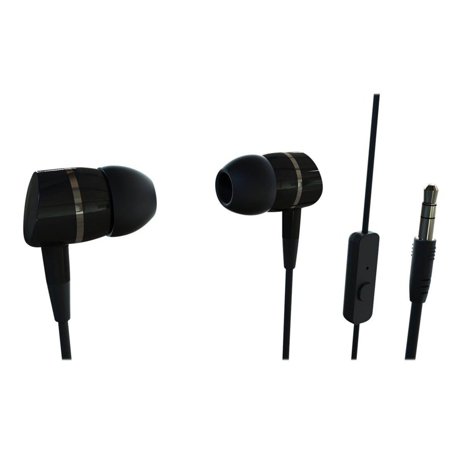 Vivanco In-Ear Plugin Smartphone Headset Black
