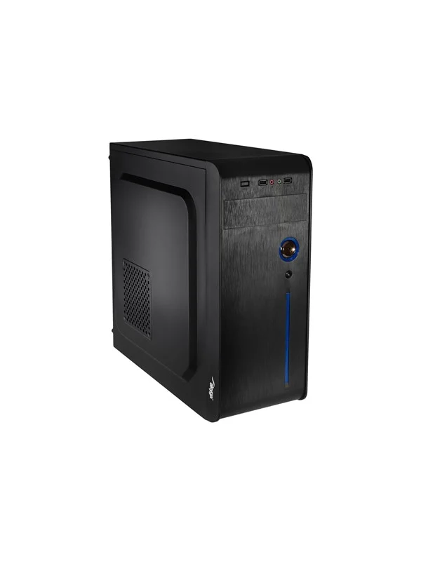 Akyga AK939BL - mid tower - ATX - Kabinett - Tower - Svart