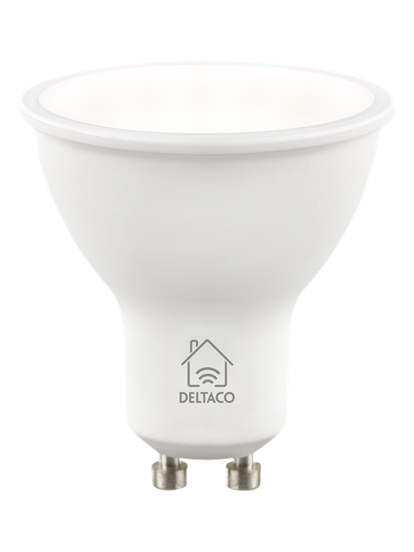 Deltaco SMART HOME smart bulb GU10 white cct 2700-6500K