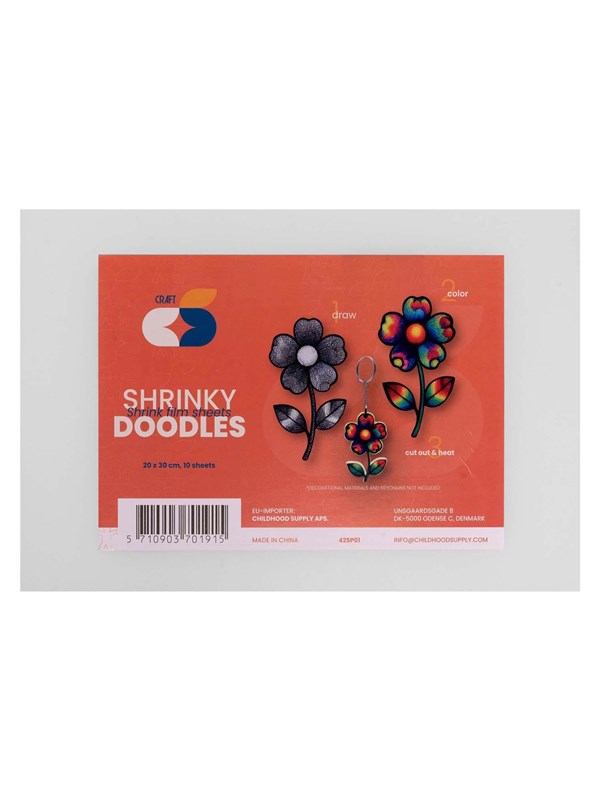 Colorations - Shrink Film Drawing Sheets 20 x 30 cm 10 sheets