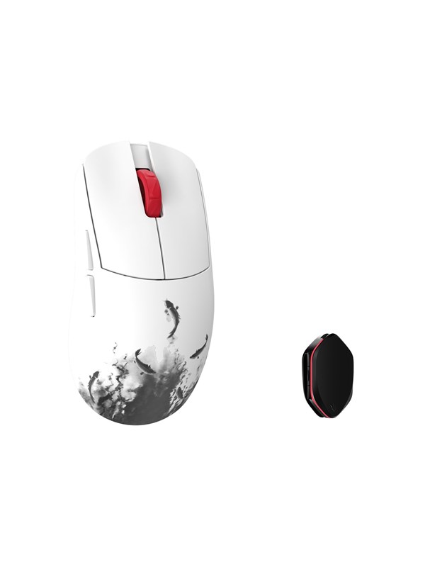 WLMouse Ying å½± Magnesium - Gaming mus - Optisk - 5 - Hvit