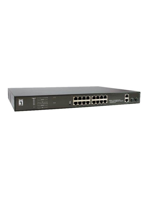 LevelOne GEP-2021 - switch - 20 ports - rack-mountable