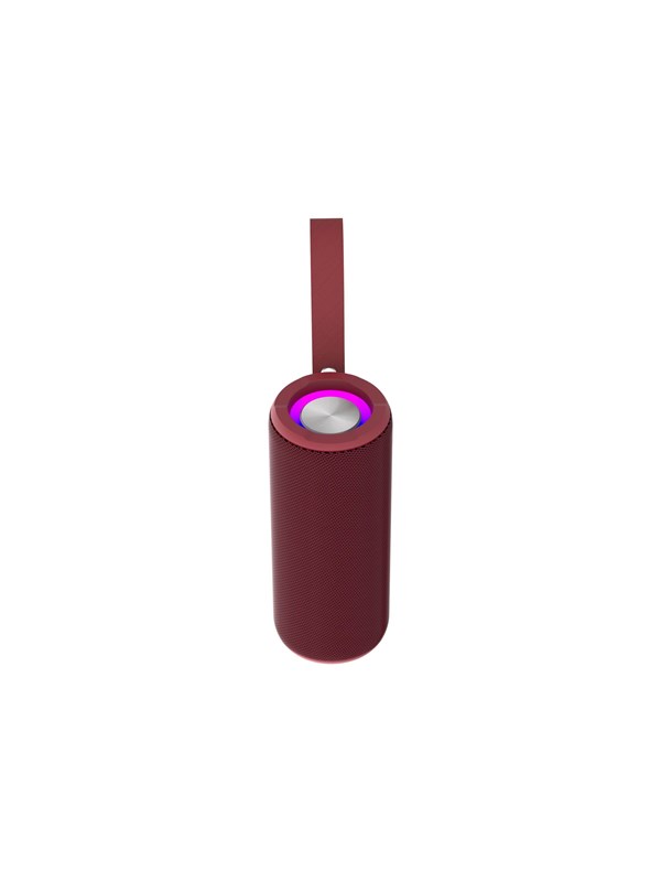 DENVER BTV-213RD - Kompakt Bluetooth-høyttaler - 3 timers spilletid