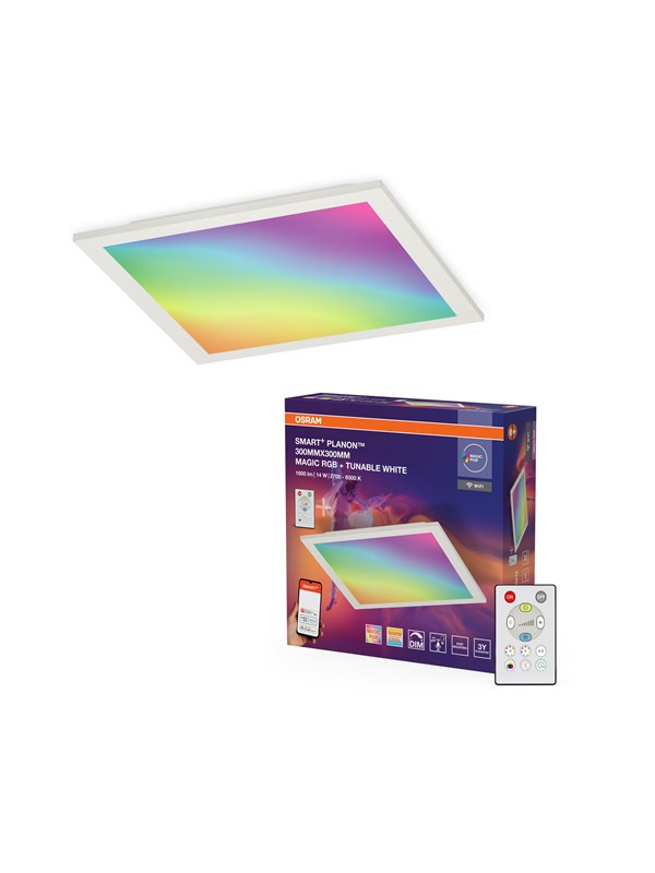 Osram SMART+ Planon Magic 1600lm 14W/RGB+827-865 300X300mm WiFi