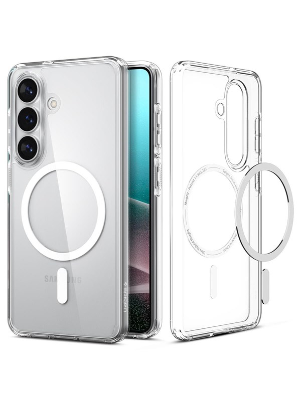 Spigen Ultra Hybrid MagSafe - clear white - Samsung Galaxy S26