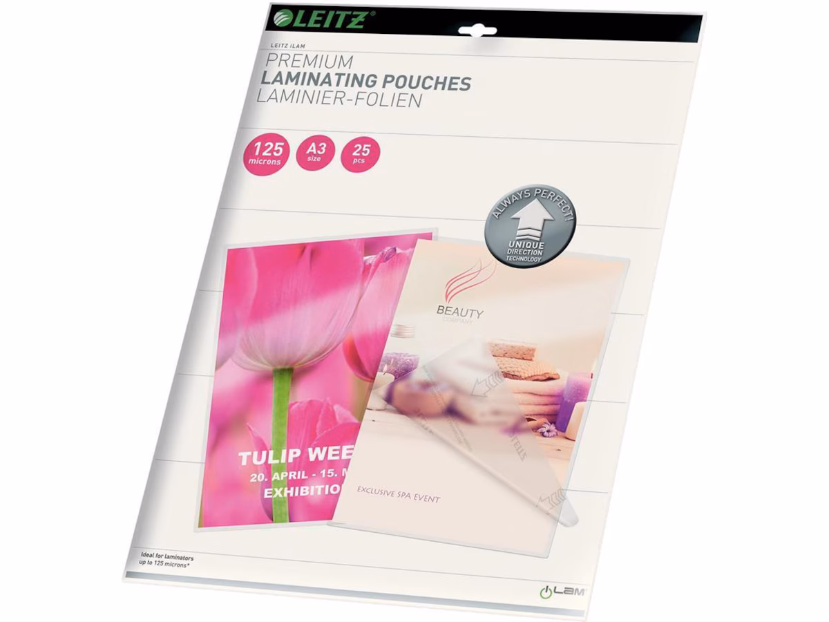Leitz lamineringslomme UDT A3 125my