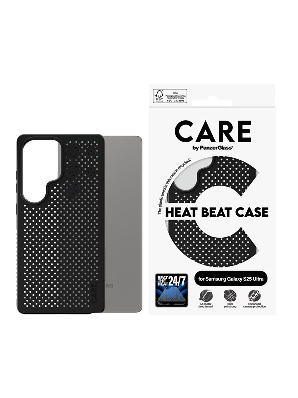 CARE by PanzerGlass Feature Case Heat Beat Samsung Galaxy S25 Ultra