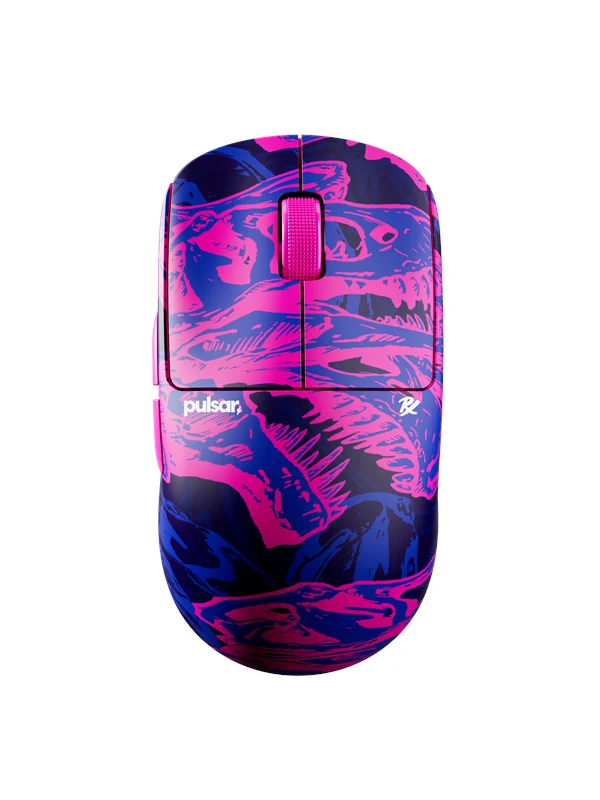 Pulsar X2 CRAZYLIGHT Mini Wireless - PRX Edition - Gaming mus - Optisk - 5 - Lilla