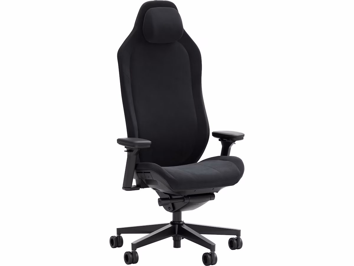 Fractal Design Refine Alcantara Dark gamingstol (sort) -B-Grade