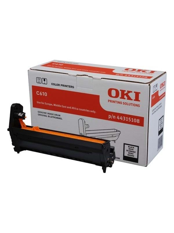 OKI Drum Black for C610 20000 pages - Trommelsett Svart