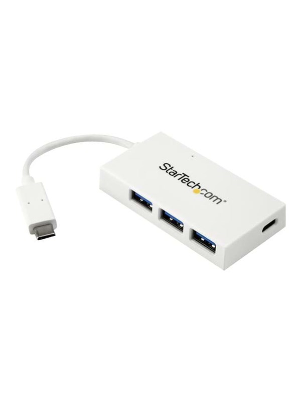 StarTech.com USB-C Hub 4-Port USB-hub - USB 3.0 - 4 porter - Hvit