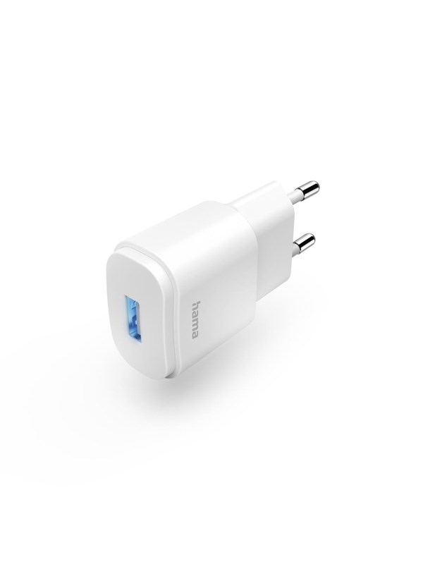 Hama Charger 1xUSB-A 6W White