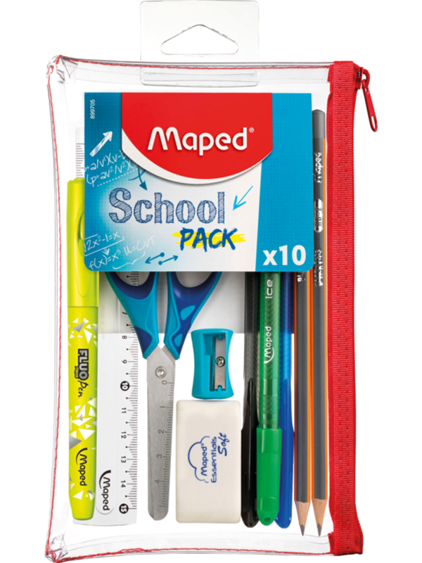 Maped School set with 10 pcs.
