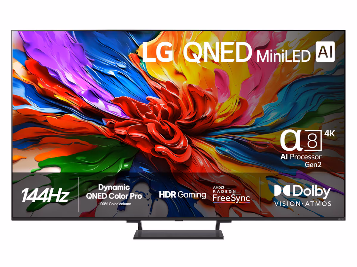 LG 55" Flatskjerm-TV LED 4K 55QNED93A6A QNED93 Series - 55" LED-backlit LCD TV - QNED evo AI - 4K