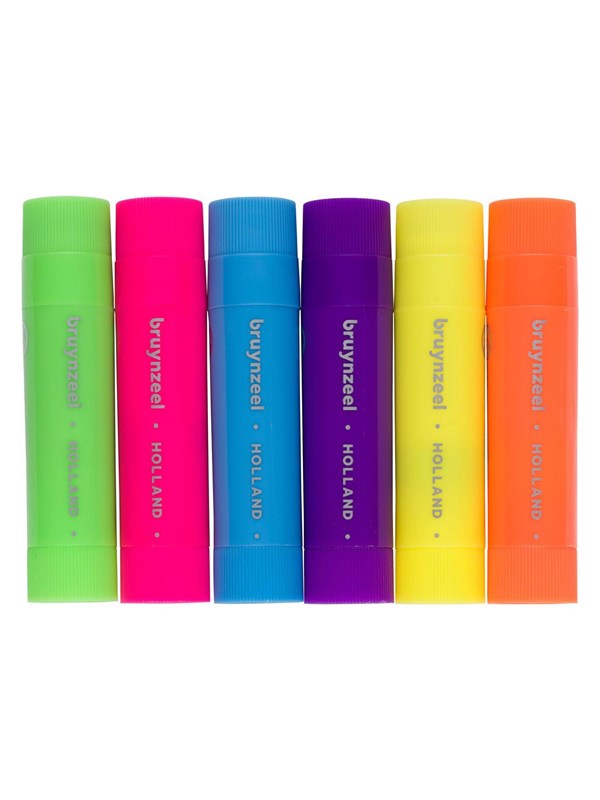 Bruynzeel Gouache Sticks Neon 6 pcs.