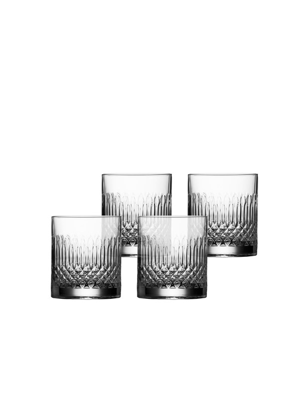 Luigi Bormioli Diamante water/whiskey glass - 4 pcs