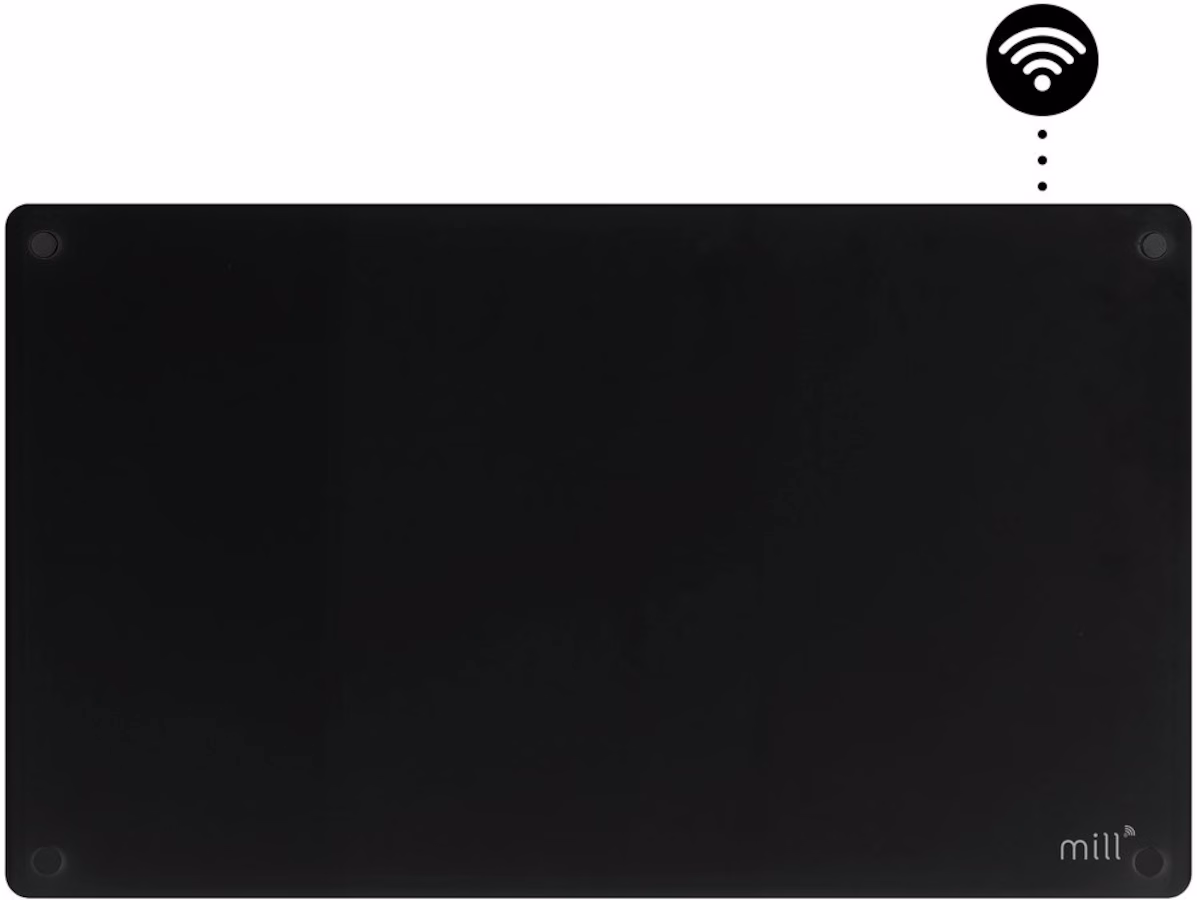 Mill Glass WiFi Gen 3 panelovn 700W (sort)