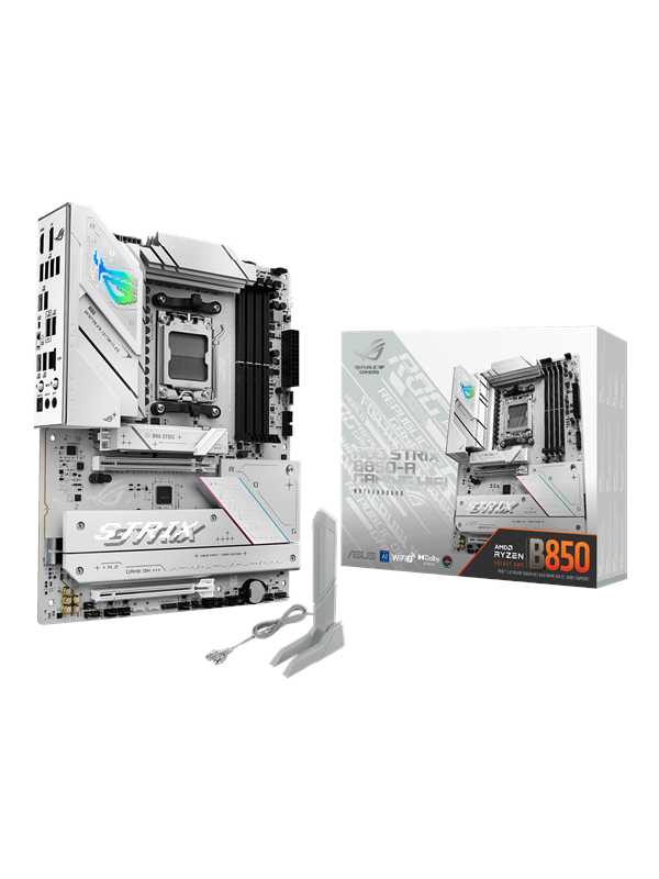 ASUS ROG STRIX B850-A GAMING WIFI Hovedkort - AMD B850 - AMD AM5 socket - DDR5 RAM - ATX